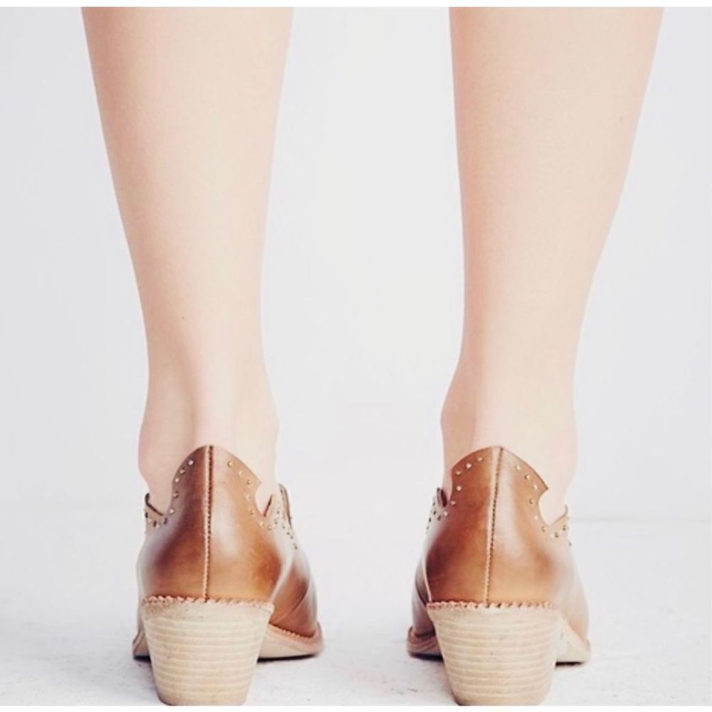 Free People Wild Wyoming tan Ankle Boots sz 9 - Picture 3 of 14